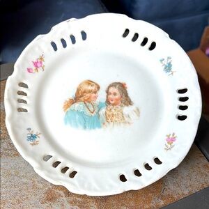 Vintage Sisters Plate